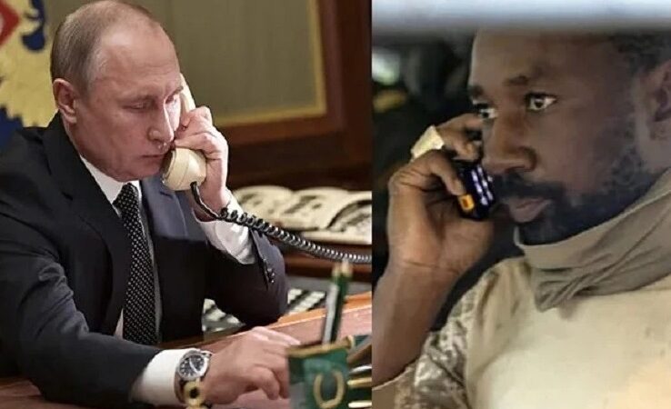 Coup d’État au Niger : Le Président Vladimir Poutine et le Colonel Assimi Goïta appellent à un règlement pacifique !