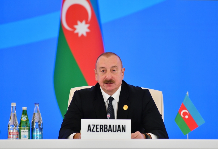 Azerbaïdjan : Le Président Aliyev salue la paix, la stabilité et le développement au sein du SPECA