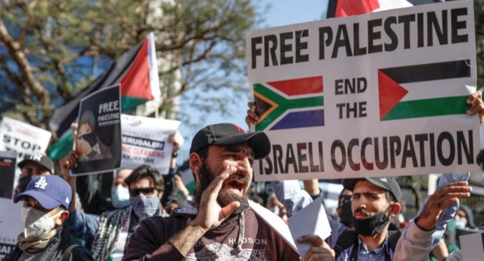 Afrique du Sud : Marche pro-palestinienne à Johannesburg en signe de solidarité