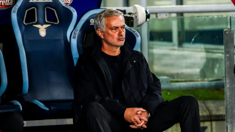 AS Rome : José Mourinho écope d’une amende de 20 000€