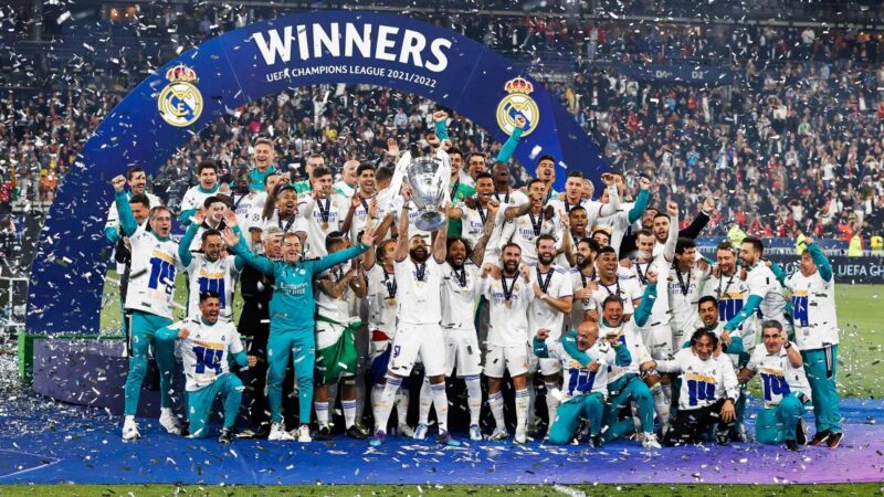 Football : Le Real Madrid touche le Jackpot grâce à la ligue des champions ?
