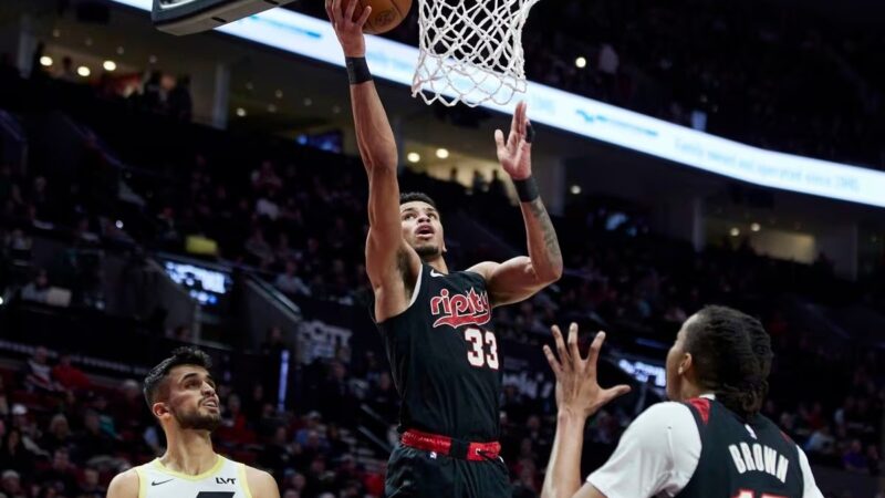 NBA : Record de points pour Camara mais nouvelle défaite de Portland