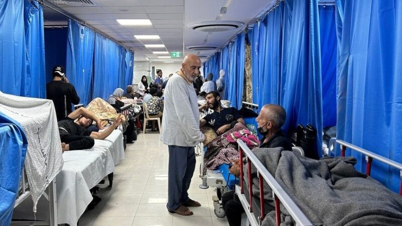 Conflit Israël / Palestine : L’hôpital Al-Aqsa au bord de l’effondrement, l’OMS sonne l’alarme