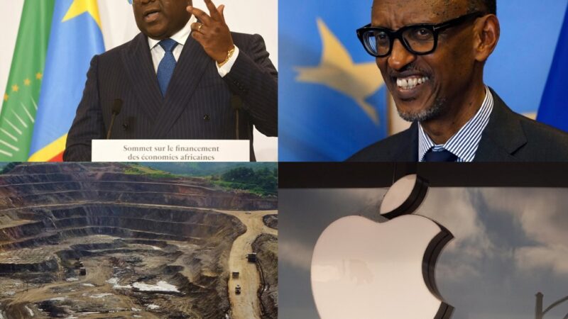 RD Congo : Apple utilise t-elle des minerais provenant de mines congolaises « exploitées illégalement » en complicité avec le Rwanda ?