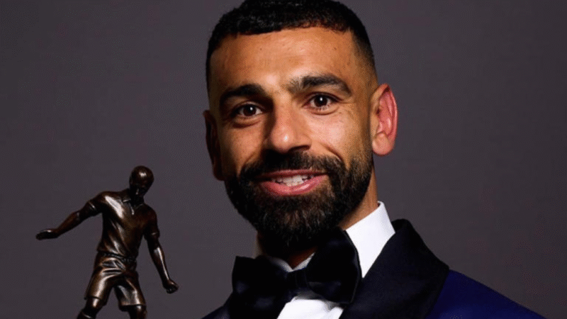 Football/Liverpool : Mohamed Salah élu meilleur joueur de Premier League